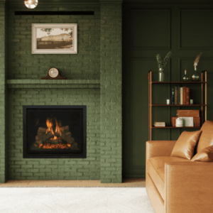 Stock Image - Kozy Heat Nordik 36DV Fireplaces - Stove Depot and Chimney Works