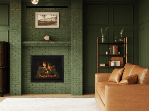Stock Image - Kozy Heat Nordik 36DV Fireplaces - Stove Depot and Chimney Works