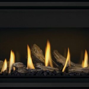 Stock Image - Napoleon - Ascent™ Linear Premium 56 Direct Vent Fireplace, Natural Gas, Electronic Ignition Napoleon Hearth Gas Linear Fireplace - Stove Depot and Chimney Works