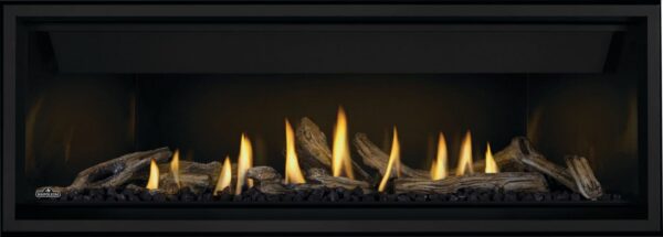 Stock Image - Napoleon - Ascent™ Linear Premium 56 Direct Vent Fireplace, Natural Gas, Electronic Ignition Napoleon Hearth Gas Linear Fireplace - Stove Depot and Chimney Works