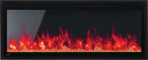 Stock Image - Napoleon - Entice™ 42 Wall-Hanging Electric Fireplace Napoleon Hearth Electric Wall Mount Fireplace - Stove Depot and Chimney Works
