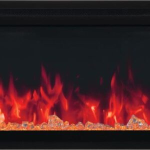 Stock Image - Napoleon - Entice™ 60 Wall-Hanging Electric Fireplace Napoleon Hearth Electric Wall Mount Fireplace - Stove Depot and Chimney Works