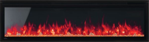Stock Image - Napoleon - Entice™ 60 Wall-Hanging Electric Fireplace Napoleon Hearth Electric Wall Mount Fireplace - Stove Depot and Chimney Works