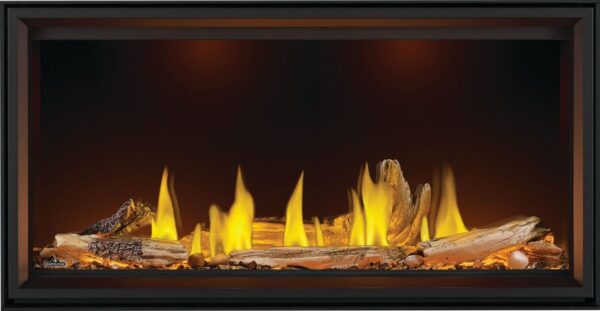 Stock Image - Napoleon - Tall Linear Vector™ 50 Direct Vent Fireplace, Natural Gas, Electronic Ignition Napoleon Hearth Gas Linear Fireplace - Stove Depot and Chimney Works