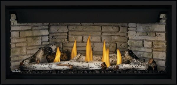 Stock Image - Napoleon - Ascent™ Linear Premium 42 Direct Vent Fireplace, Natural Gas, Electronic Ignition Napoleon Hearth Gas Linear Fireplace - Stove Depot and Chimney Works