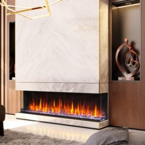 Stock Image - Kozy Heat Osseo eSeries Electric Fireplaces - Stove Depot and Chimney Works