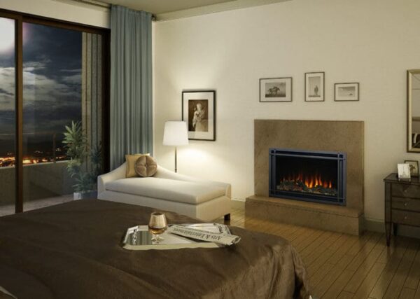 Stock Image - Kozy Heat Osseo Insert/Built In Electric Fireplaces - Stove Depot and Chimney Works