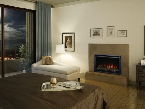 Stock Image - Kozy Heat Osseo Insert/Built In Electric Fireplaces - Stove Depot and Chimney Works