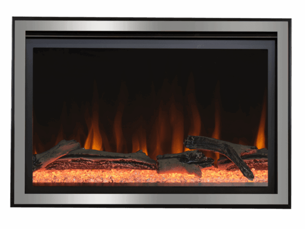 Stock Image - Kozy Heat Osseo Insert/Built In Electric Fireplaces - Stove Depot and Chimney Works
