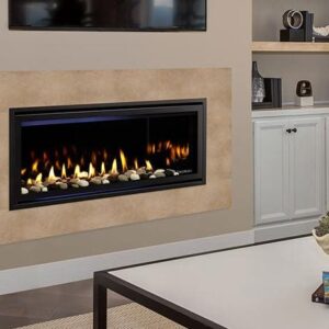 Stock Image - Heatilator Rave Series Gas Fireplace Heatilator Gas Fireplace - Stove Depot and Chimney Works