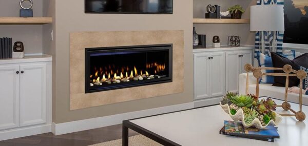 Stock Image - Heatilator Rave Series Gas Fireplace Heatilator Gas Fireplace - Stove Depot and Chimney Works