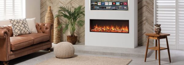 Stock Image - Regency - Studio ES105  Electric Fireplace Regency - Stove Depot and Chimney Works