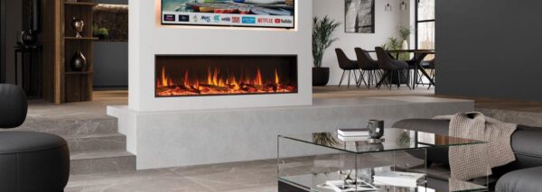Stock Image - Regency - Studio ES165  Electric Fireplace Regency - Stove Depot and Chimney Works