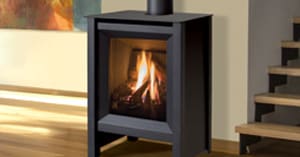 Stock Image - Enviro S20 Enviro Gas Freestanding & Legs & Traditional Stove - Stove Depot and Chimney Works