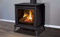 Stock Image - Enviro S40 Enviro Gas Freestanding & Legs & Traditional Stove - Stove Depot and Chimney Works