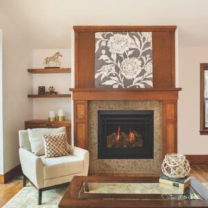 Stock Image - Kozy Heat SP34 Is In Showroom - Stove Depot and Chimney Works