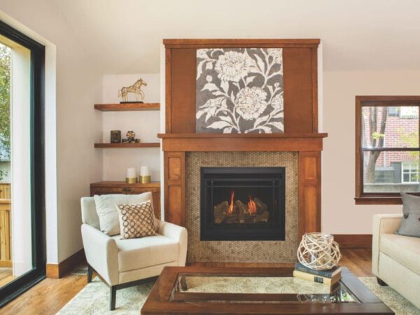 Stock Image - Kozy Heat SP34 Is In Showroom - Stove Depot and Chimney Works