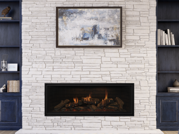 Stock Image - Kozy Heat Nordik 60TL Is In Showroom - Stove Depot and Chimney Works