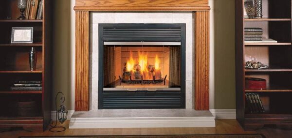 Stock Image - Majestic Sovereign Wood-Burning Fireplace Majestic Wood Fireplace - Stove Depot and Chimney Works