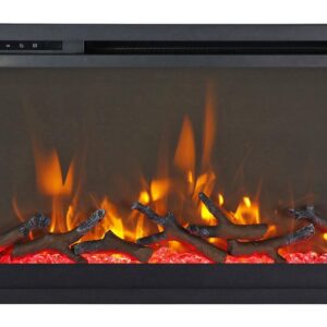 Stock Image - Amantii - 33" Extra Slim Featuring a 4" Depth-WiFi-3 Speed Motor-Programable Remote  - Stove Depot and Chimney Works