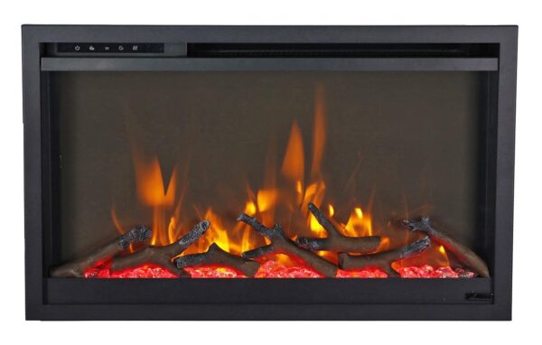 Stock Image - Amantii - 33" Extra Slim Featuring a 4" Depth-WiFi-3 Speed Motor-Programable Remote  - Stove Depot and Chimney Works