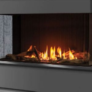 Stock Image - Urbana - U50 Tall Bay Fireplace Urbana Gas Bay Fireplace - Stove Depot and Chimney Works