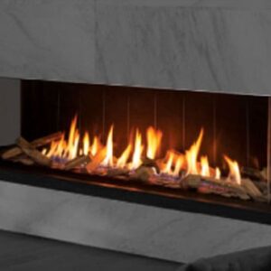 Stock Image - Urbana - U70 Bay Fireplace Urbana Gas Bay Fireplace - Stove Depot and Chimney Works