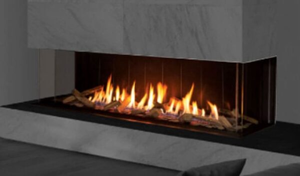 Stock Image - Urbana - U70 Bay Fireplace Urbana Gas Bay Fireplace - Stove Depot and Chimney Works