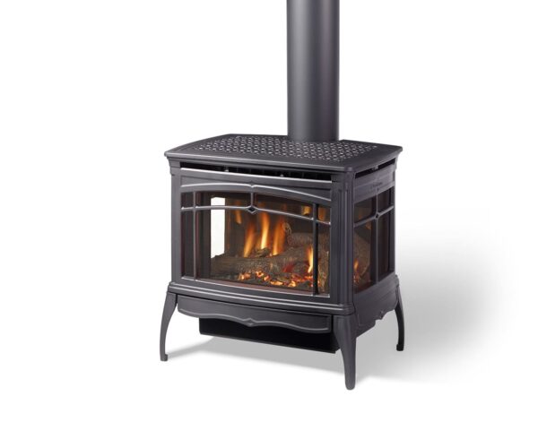 Stock Image - Hearthstone Waitsfield DX Gas Stoves - Stove Depot and Chimney Works