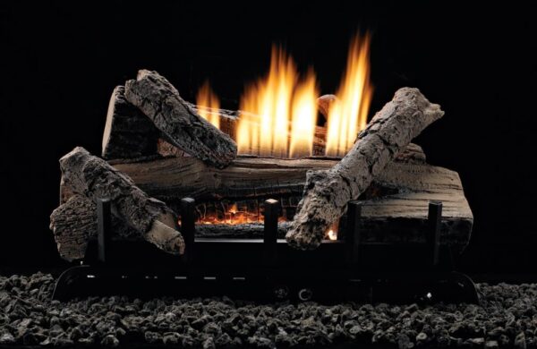 Stock Image - American Hearth - Vent-Free Contour Burners with Log Sets - Trenton & Concord American Hearth - Stove Depot and Chimney Works