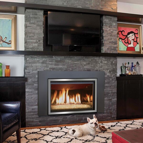 Stock Image - Kozy Heat Chaska 34 Is In Showroom - Stove Depot and Chimney Works