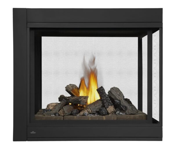 Stock Image - Napoleon - Ascent™ Multi-View 3-Sided Direct Vent Fireplace, Natural Gas, Electronic Ignition Napoleon Hearth Gas Multi-Sided Fireplace - Stove Depot and Chimney Works