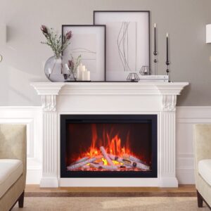 Stock Image - Ambiance FP 36 Ambiance Electric Contemporary Fireplace - Stove Depot and Chimney Works
