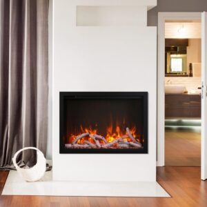 Stock Image - Ambiance FP 42 Ambiance Electric Contemporary Fireplace - Stove Depot and Chimney Works