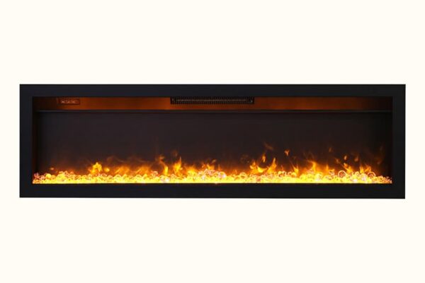 Stock Image - Ambiance IW 74 Ambiance Electric Linear Fireplace - Stove Depot and Chimney Works