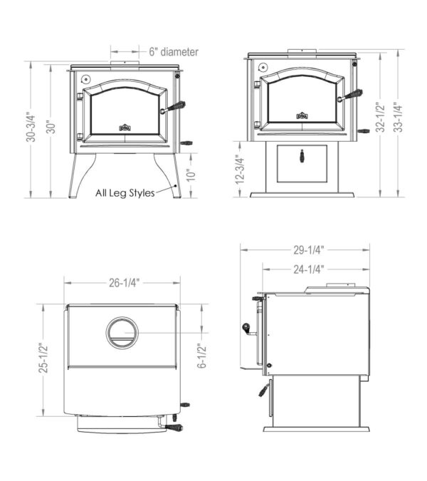 Stock Image - Kuma - Ashwood LE Is In Showroom - Stove Depot and Chimney Works