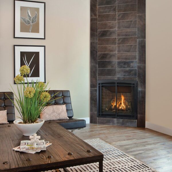 Stock Image - Kozy Heat Bayport 36 Is In Showroom - Stove Depot and Chimney Works