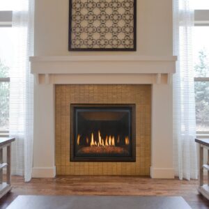 Stock Image - Kozy Heat Bayport 36 Is In Showroom - Stove Depot and Chimney Works