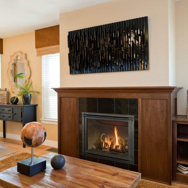 Stock Image - Kozy Heat Bayport 36 Is In Showroom - Stove Depot and Chimney Works