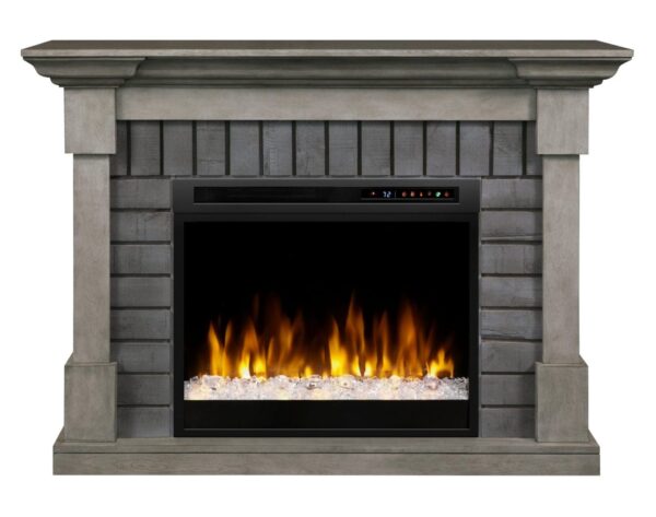 Stock Image - Dimplex - Royce Mantel with Nova Electric Firebox Dimplex - Stove Depot and Chimney Works