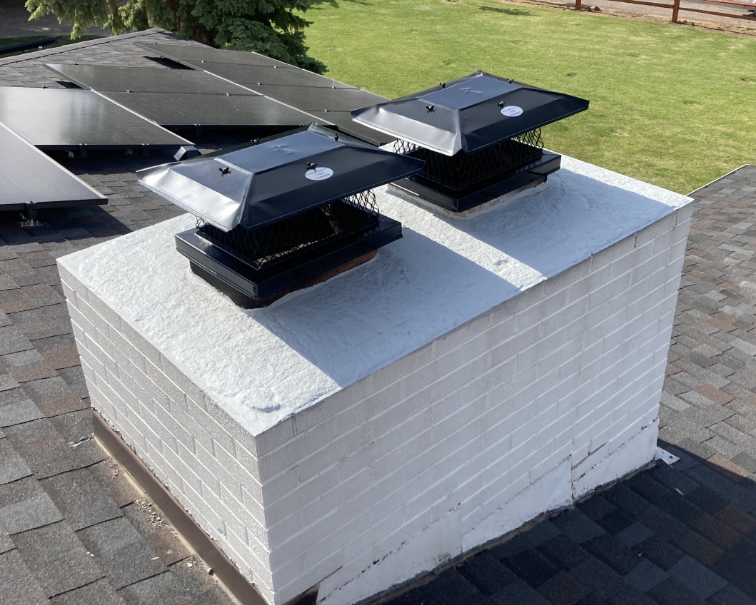 chimney crown photo chimney crown