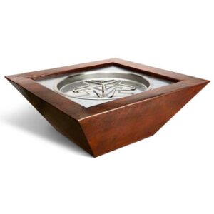 Stock Image - Copper Bowl Series Hammered Sedona Model Bowl - Stove Depot and Chimney Works