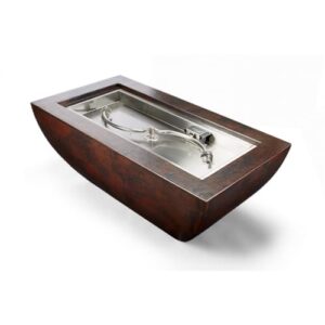 Stock Image - Copper Bowl Series Phoenix S-Fire Bowl - Stove Depot and Chimney Works