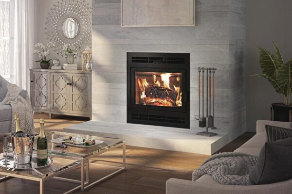 Stock Image - Ambiance - Elegance 40 Ambiance Wood Traditional Fireplace - Stove Depot and Chimney Works