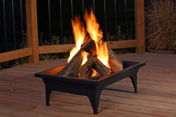 Stock Image - Kingsman - FP2785LPT - Gas Fire Pit Base Model - Stove Depot and Chimney Works