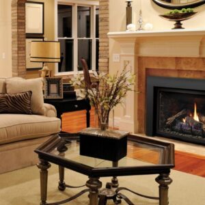 Stock Image - Kingsman - IDV26 - Direct Vent Fireplace Insert Base Model - Stove Depot and Chimney Works
