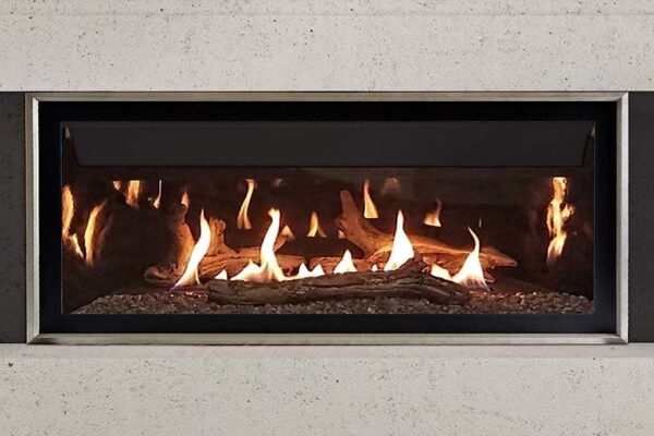 Stock Image - Ambiance - Illusion 47 Ambiance Linear Gas Fireplace - Stove Depot and Chimney Works
