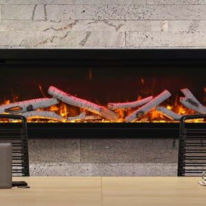 Stock Image - Ambiance - Impressionist 50 Ambiance Electric Linear Fireplace - Stove Depot and Chimney Works