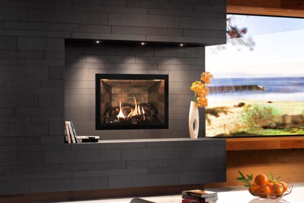 Stock Image - Ambiance - Intrigue 36 Ambiance Gas Contemporary Fireplace - Stove Depot and Chimney Works