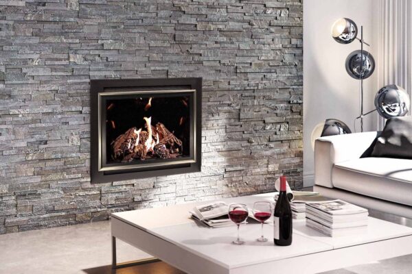 Stock Image - Ambiance - Intrigue 42 Ambiance Gas Contemporary Fireplace - Stove Depot and Chimney Works